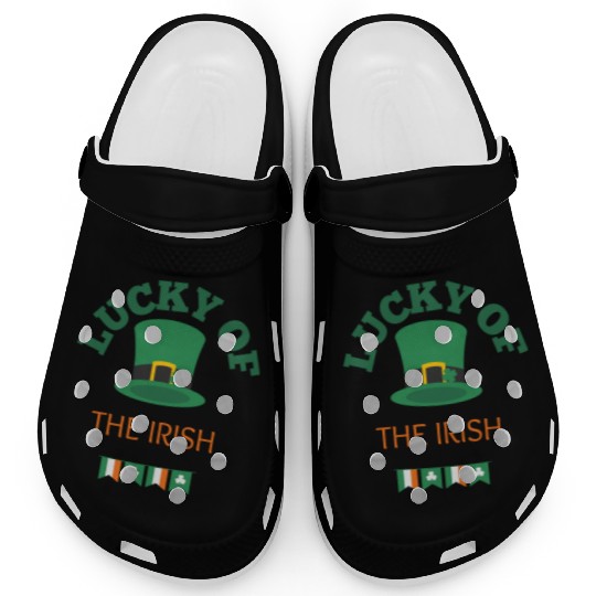 luck of the irish , St Patrick day Clogs