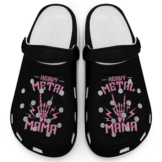 Heavy Metal Mom Music Band Genre Clogs