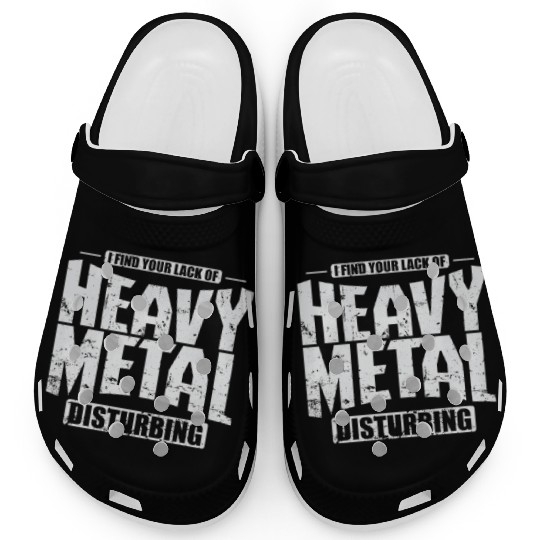 Heavy Metal Disburbing Music Band Genre Clogs