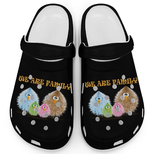 we are family 2 Clogs