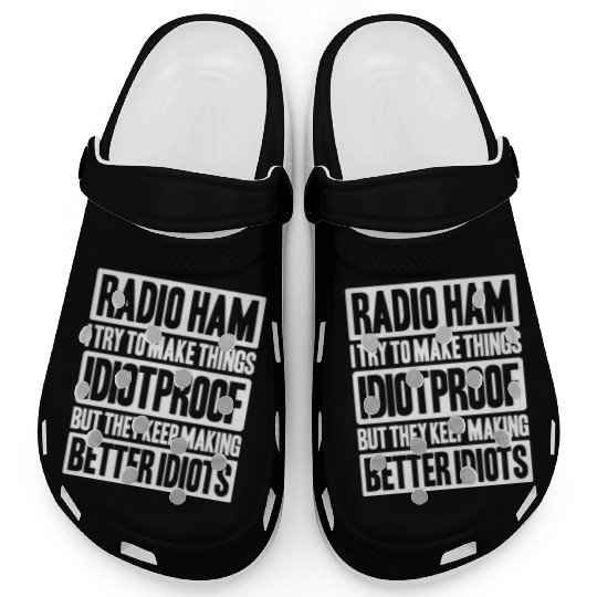 Radio Ham Amateur Radio Operator Ham Radio Clogs