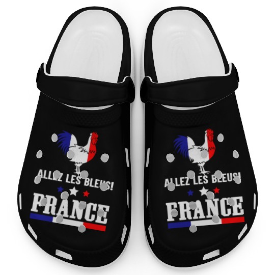 Allez Les Bleus France Clogs