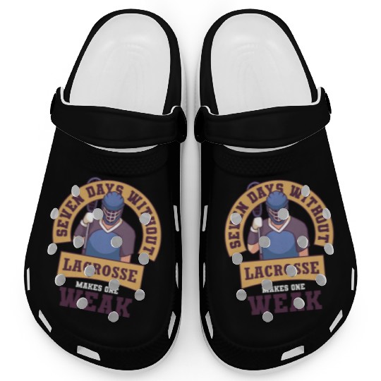 Lacrosse Player Lacrosse Coach Lax Player Sports Clogs