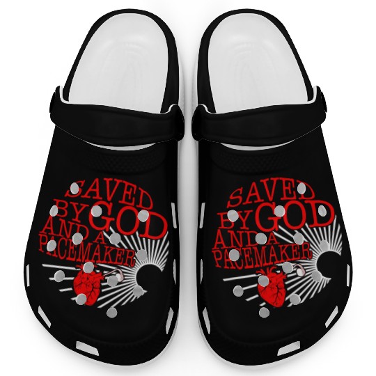 Saved By God And A Pacemaker Clogs, CHD Awareness