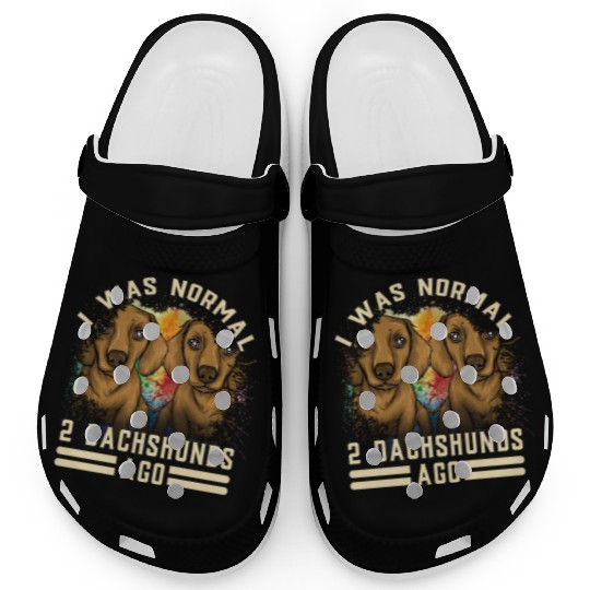 Dachshund Gift Dixie Wiener Doxie Dackel Clogs