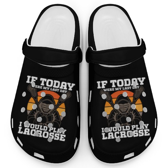 Lacrosse Player Lacrosse Coach Lax Player Sports Clogs