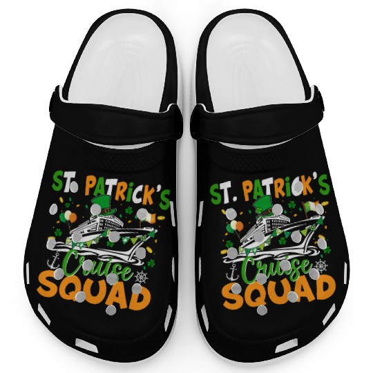 St Patrick s Day Cruise Squad Happy Patricks Day Clogs