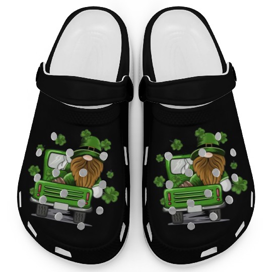 Principal Crew Gnomies Truck St Patrick Teacher Clogs