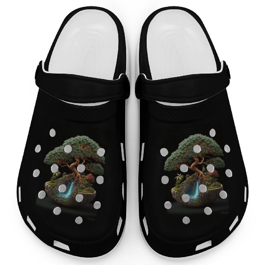 Cannabonsai - Bonsai Tree, Cannabis Plant, Clogs