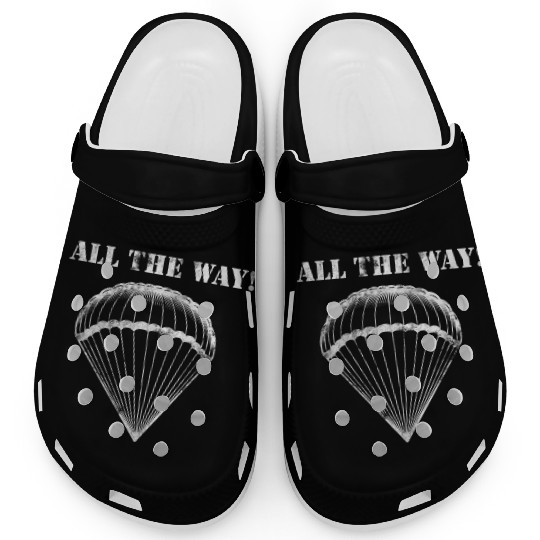 All the Way! - 82nd Airborne Clogs