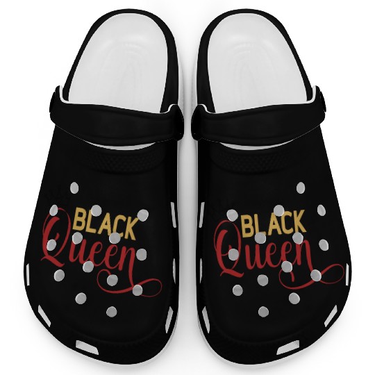 Black queen Clogs