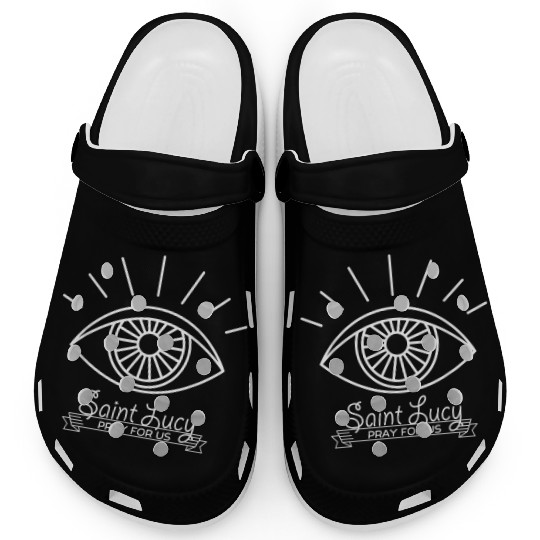 St Lucy St Lucia Patron of Eyes and Blind Catholic Clogs