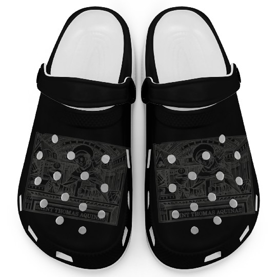 St Thomas Aquinas Patron Saint Students Catholic S Clogs