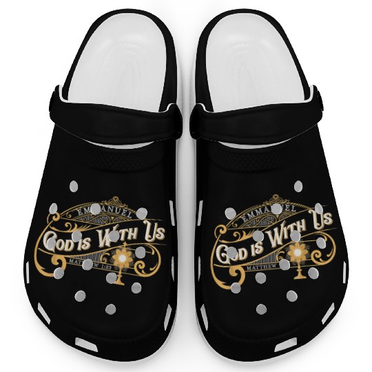 God With Us Emmanuel Matthew Eucharist Adoration C Clogs