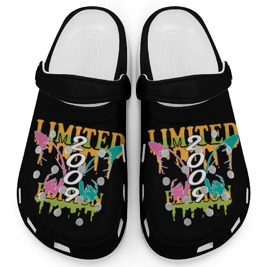 2009 Born Limited Edition Butterfly Gift Clogs