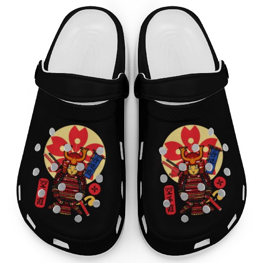 Samurai Cat Clogs