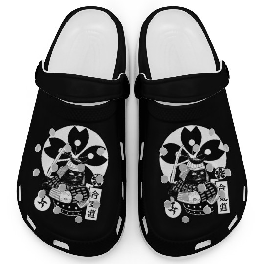 Samurai Cat Clogs