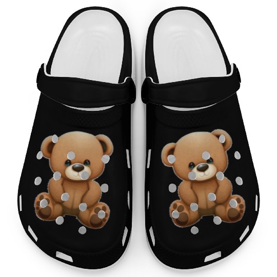 Cute Teddy Bear Clogs