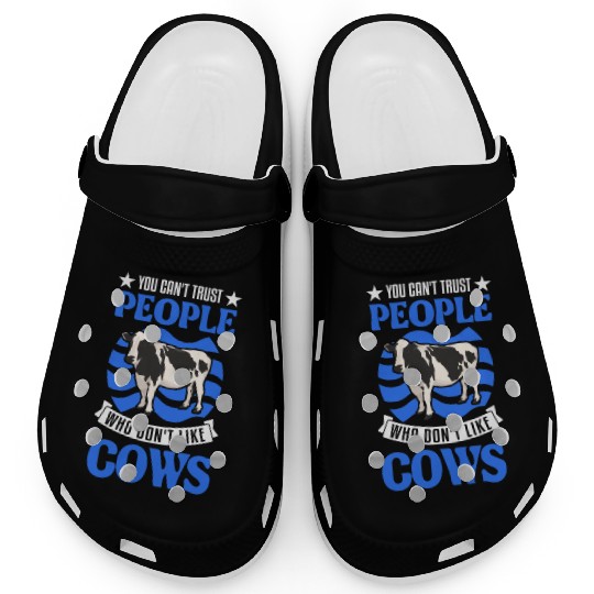 Cow Gift Farmer Cattle Breeder Cows Clogs