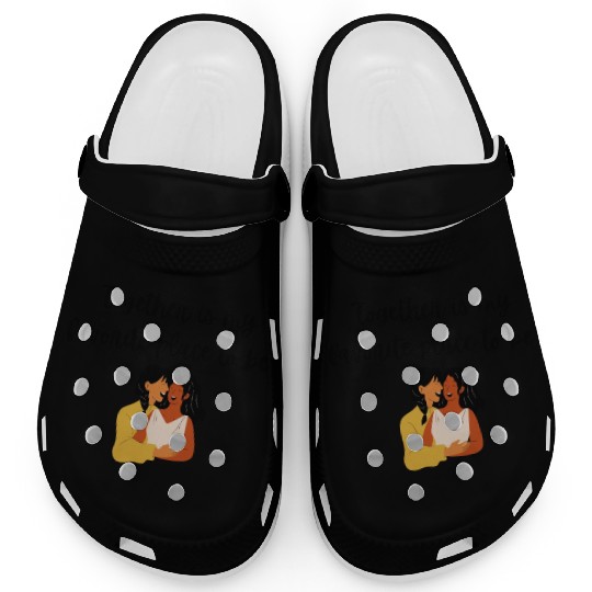 lesbian lgbtq pride valentine day 2023 valentines Clogs