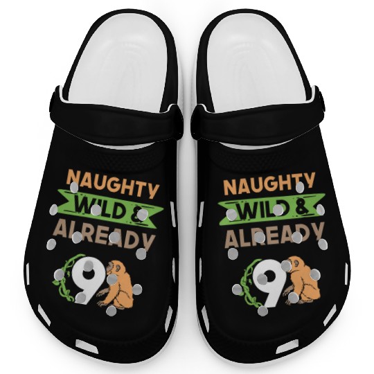Gift 9 years birthday girl boy Ape Monkey Clogs