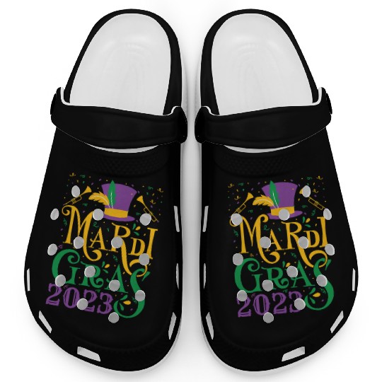 Mardi Gras - Mardi Gras 2023 Clogs