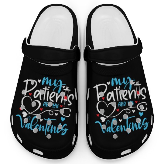 My Patients Are My Valentines Day Er Nicu Nurse Clogs