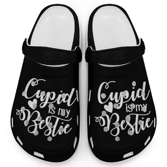 School Valentine Cupid is My Bestie114 Clogs