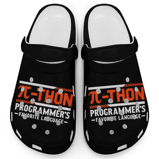 Funny Pi Day Clogs Programmer Clogs for Pi Day 3 14