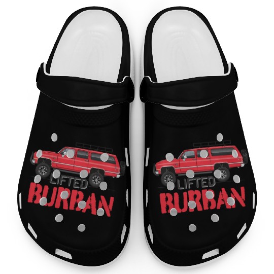 burban Cardinal Red Clogs