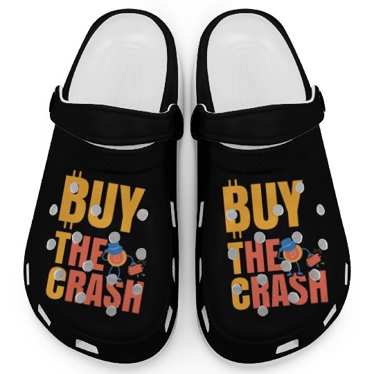 BTC Buy The Crash Crypto Bitcoin Clogs