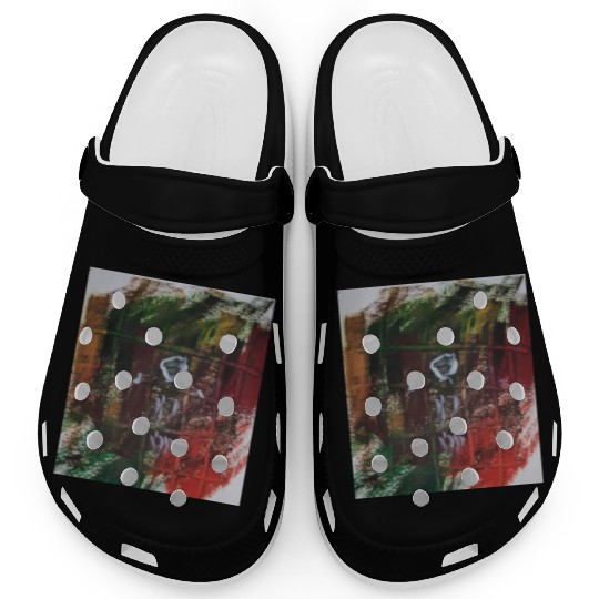 Abstract Design - Home Alone Artwork Clogs