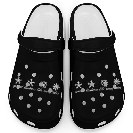 Snowflake Clogs Christmas Clogs Womens Christmas
