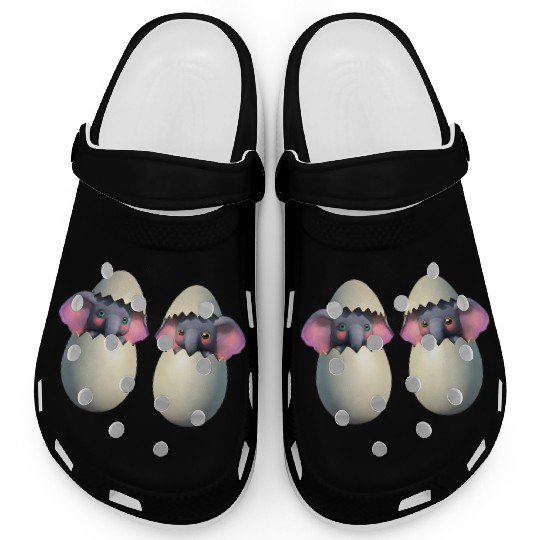 Baby elephant hatch Clogs