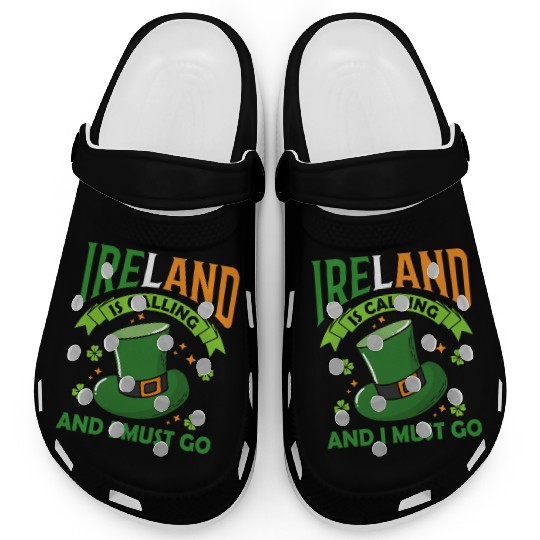 Ireland Is Calling And I Must Go St. Patrick's Clogs