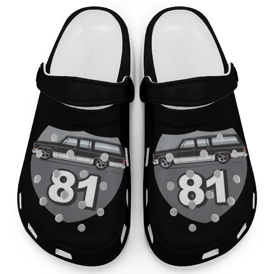 81 Midnight Black Clogs