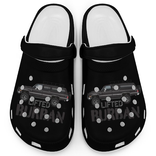 BURBAN Midnight Black Clogs