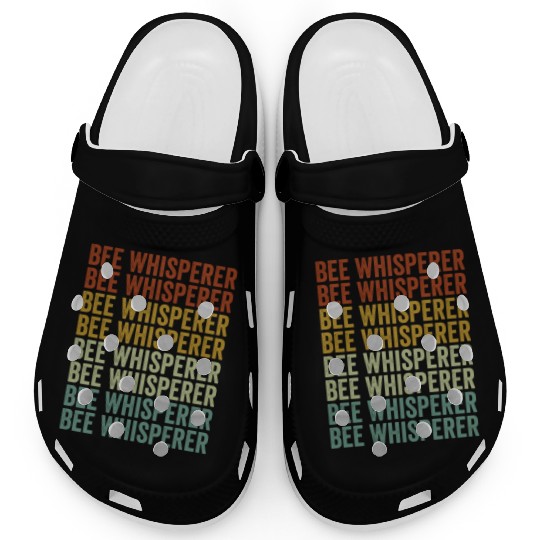 Bee Whisperer Beekeeper Honey Lover Hive Honey Bee Clogs