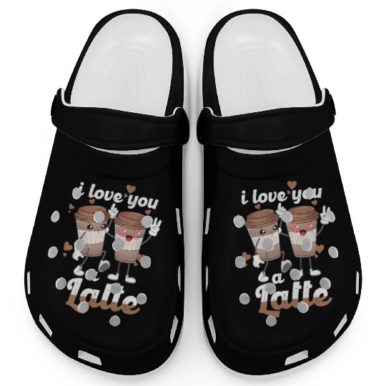 I Love You A Latte Clogs