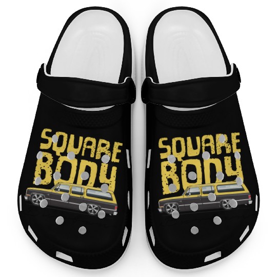square body Colonial yellow Clogs