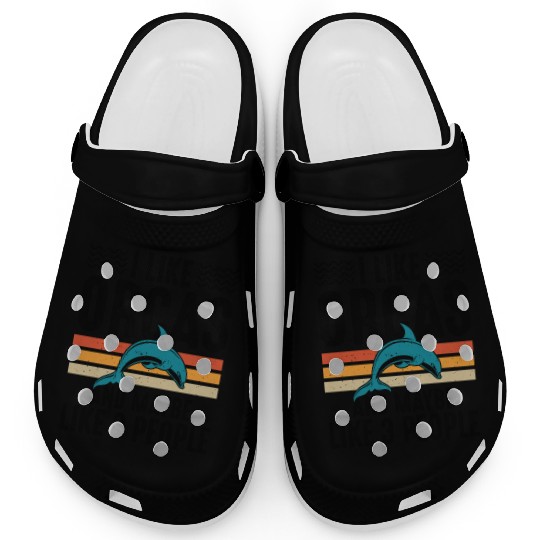 I Like Orcas and Maybe 3 People, Orca Killer Whale Clogs