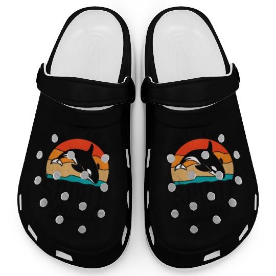 The Orca My Spirit Animal Clogs