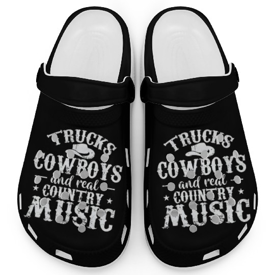 Trucks, Cowboys and real Country Music USA Clogs
