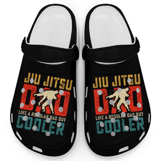 jiu jitsu dad like a regular dad but cooler Clogs