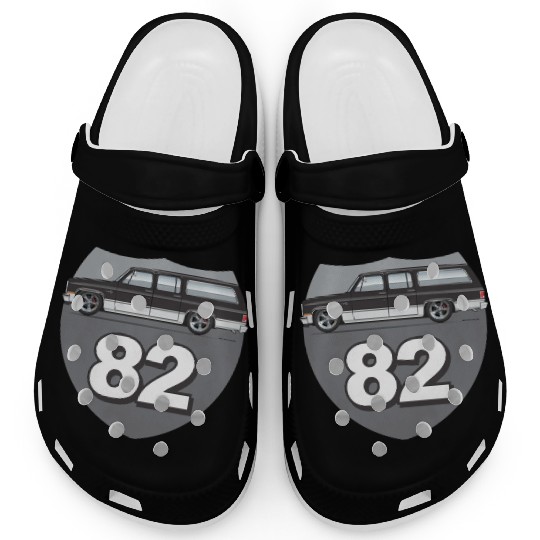 82 Midnight Black Clogs
