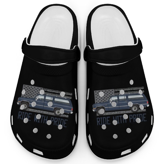 ride Midnight Blue Clogs