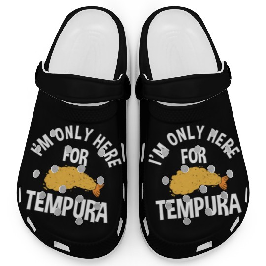 Funny Tempura Shrimp Clogs