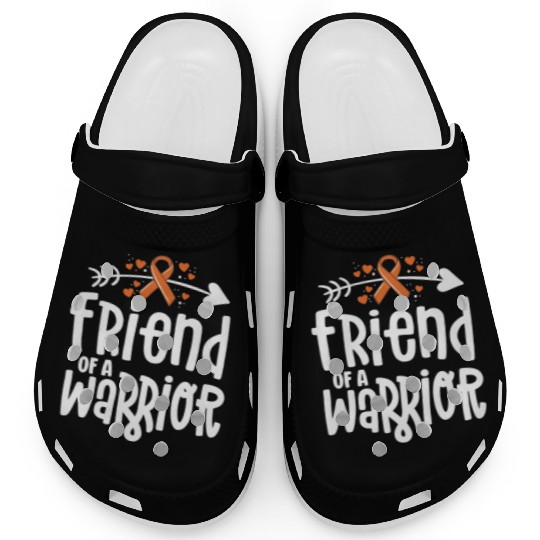 Friend Of A Warrior Lymphoma Leukemia Cancer Clogs