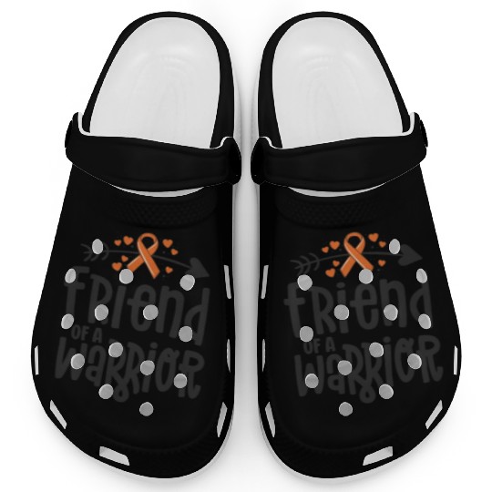 Friend Of A Warrior Lymphoma Leukemia Cancer Clogs
