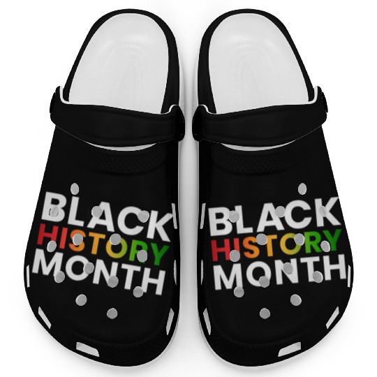 BLACK HISTORY MONTH - NEW Clogs DESIGN